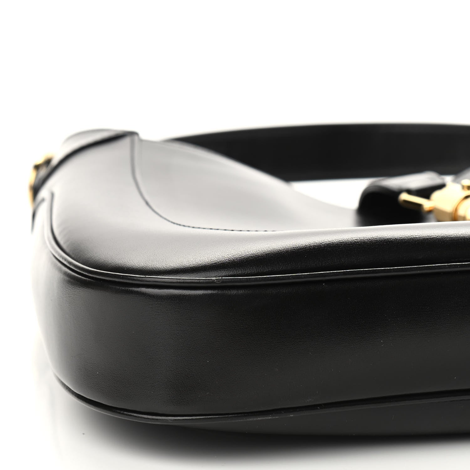 Gucci Boarded Dyana Lux Calfskin Medium Jackie 1961 Hobo Black 8 of 11