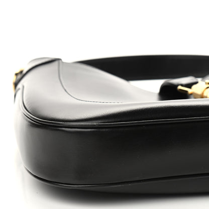 Gucci Boarded Dyana Lux Calfskin Medium Jackie 1961 Hobo Black 8 of 11