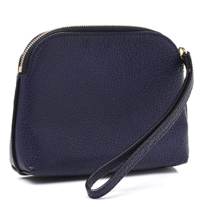 Mulberry Small Classic Grain Union Jack Darley Coin Pouch Oxford Blue 3 of 8