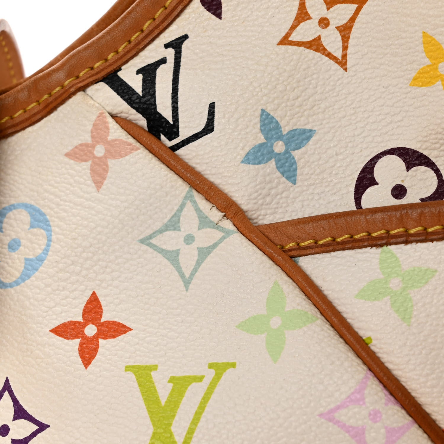 Louis Vuitton Monogram Multicolor Chrissie White 13 of 15