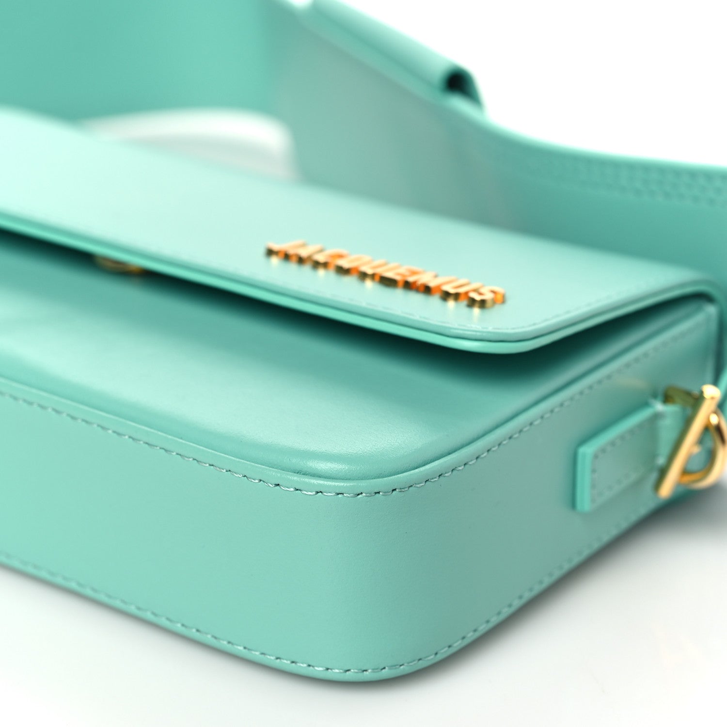 Jacquemus Smooth Calfskin Le Carinu Turquoise 8 of 8