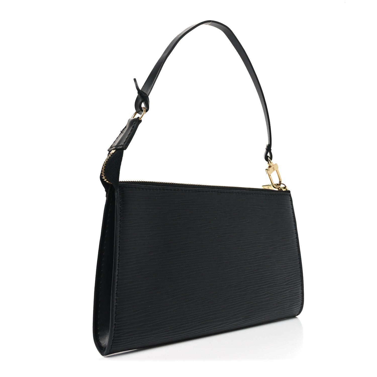 Louis Vuitton Epi Pochette Accessories 21 Black 3 of 8