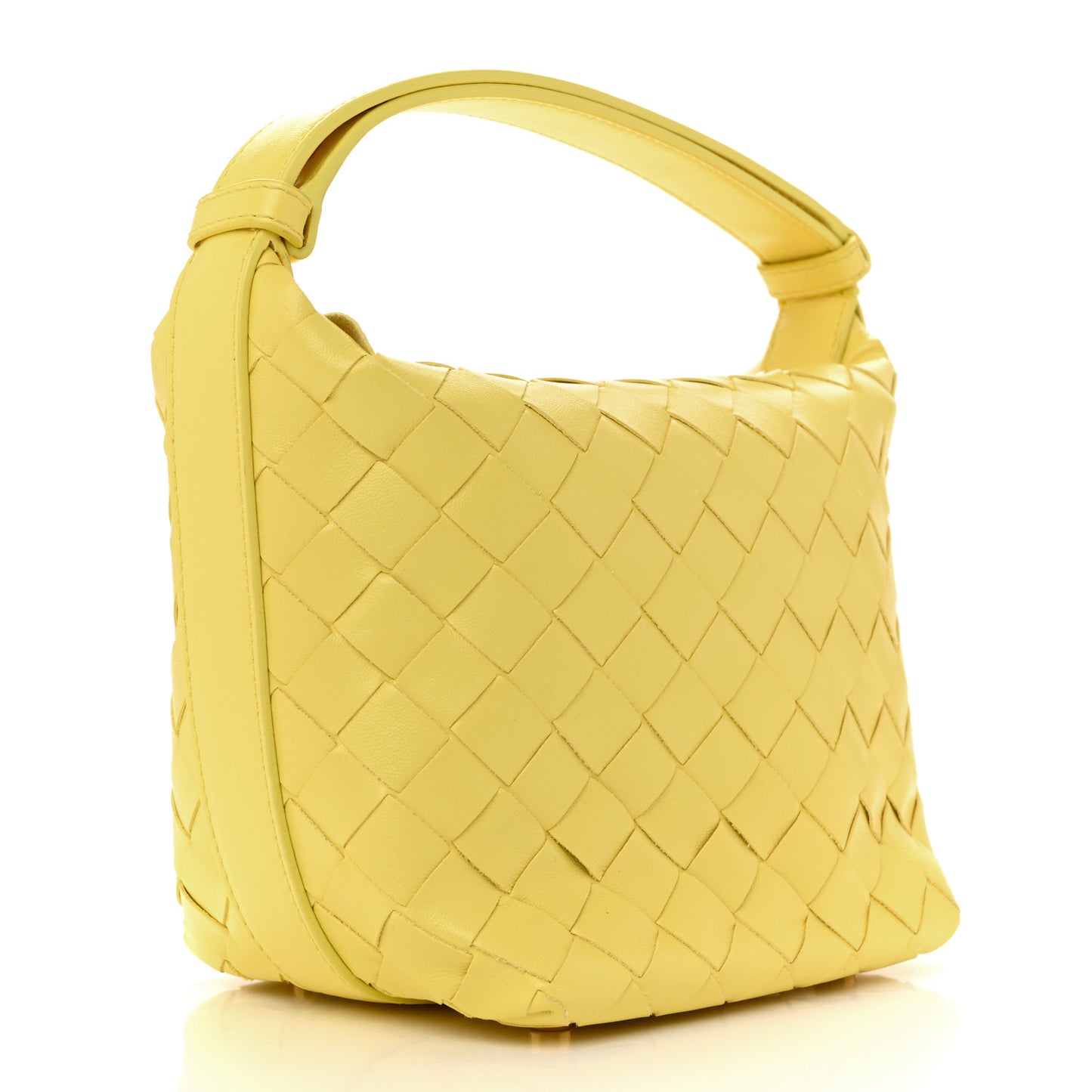 Calfskin Nappa Intrecciato Candy Wallace Sherbert