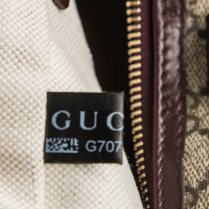 Gucci GG Plus Monogram Medium Joy Boston Dark Brown 8 of 8