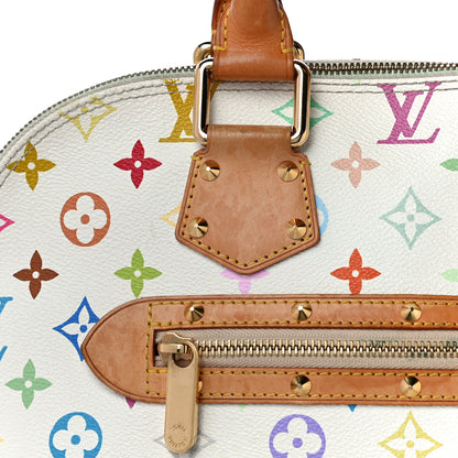 Louis Vuitton Monogram Multicolor Alma White 12 of 22