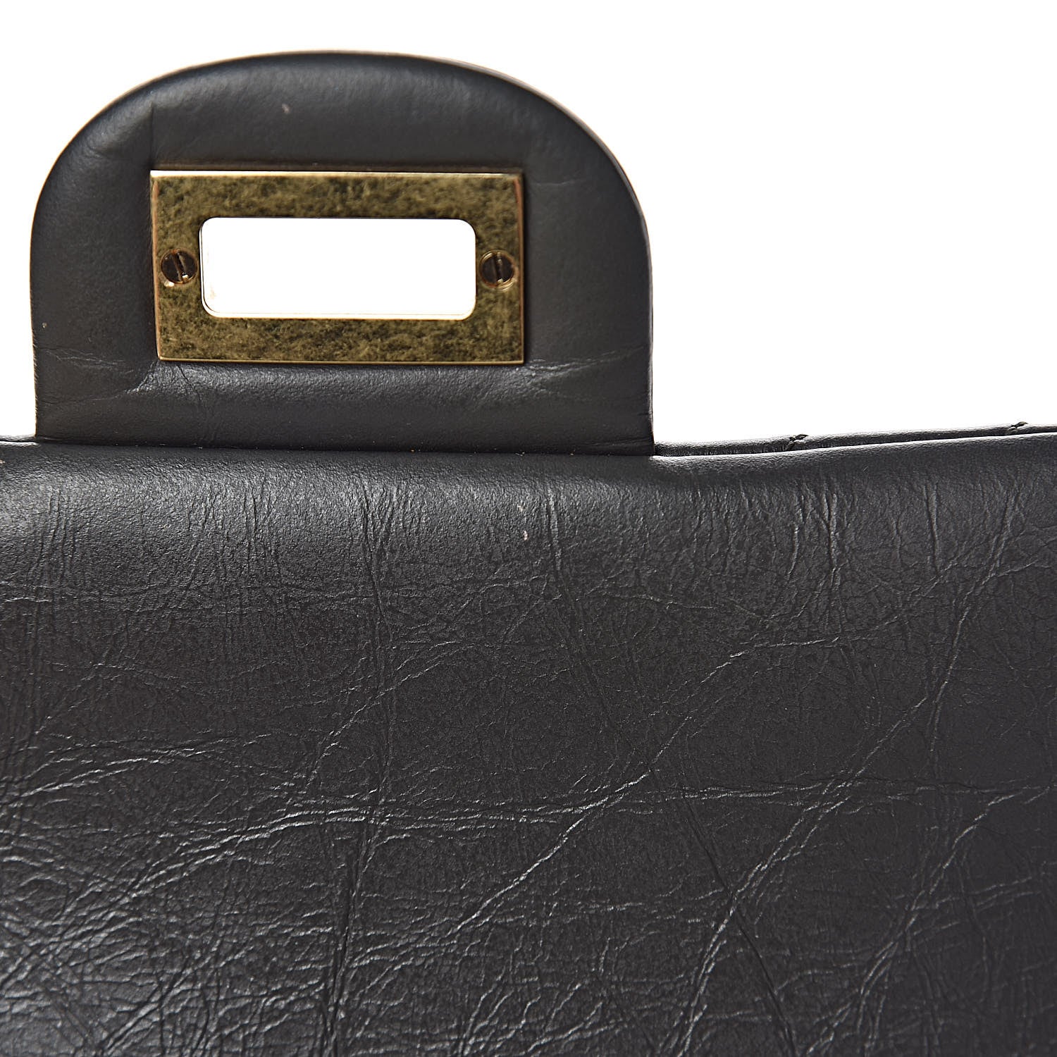 Chanel Aged Calfskin Chevron Quilted 2.55 Reissue 226 Dark Grey 10 of 14