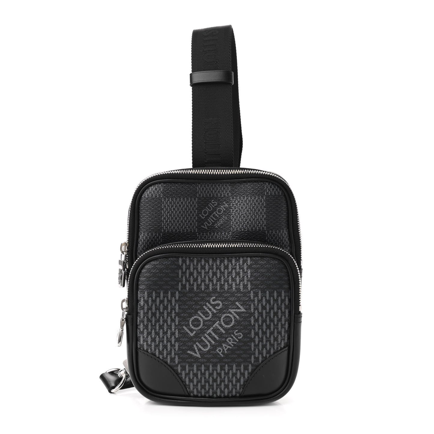 Damier Graphite 3D Amazone Sling Bag Black