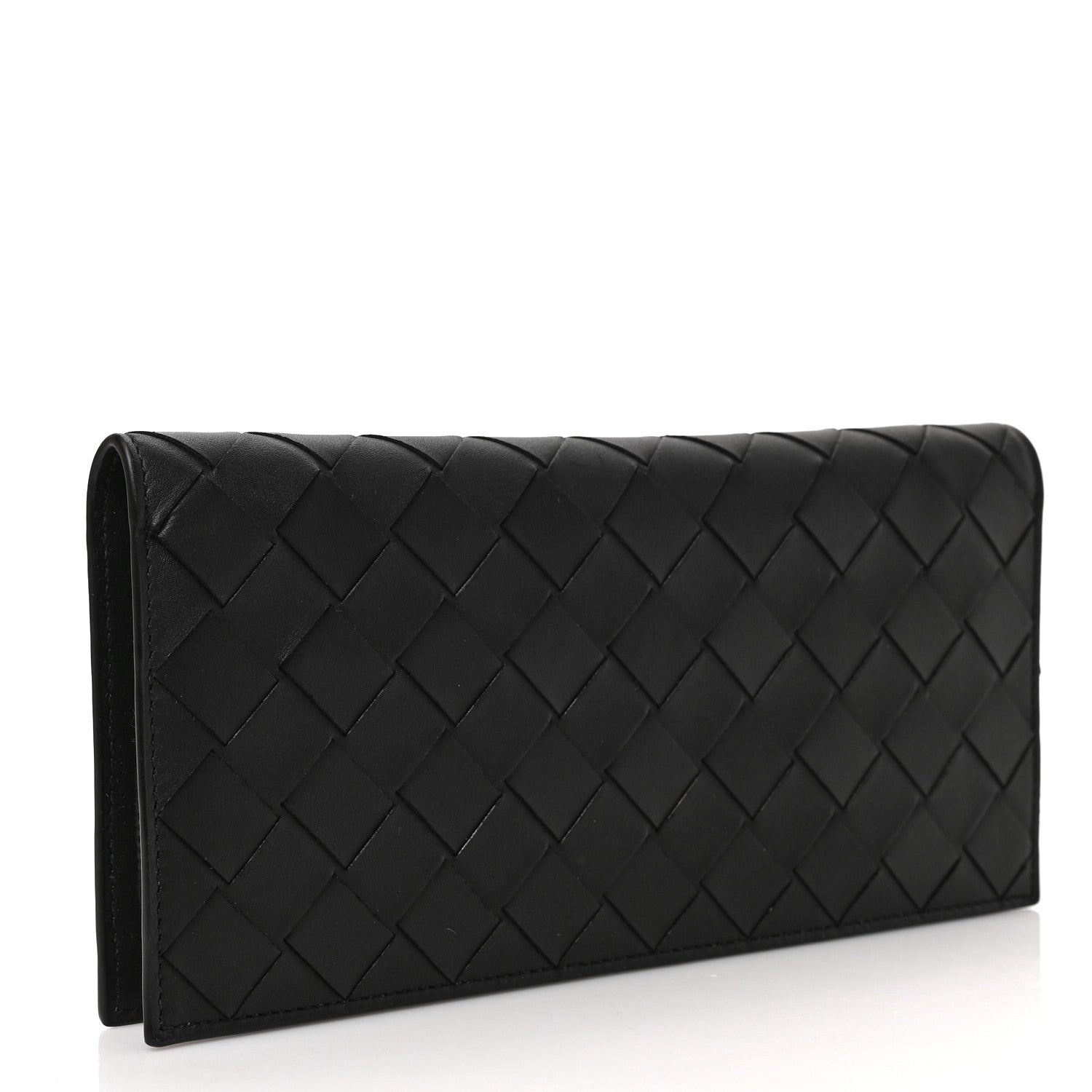 Bottega Veneta Nappa Intrecciato Zip Wallet Black 3 of 6