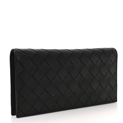 Bottega Veneta Nappa Intrecciato Zip Wallet Black 3 of 6