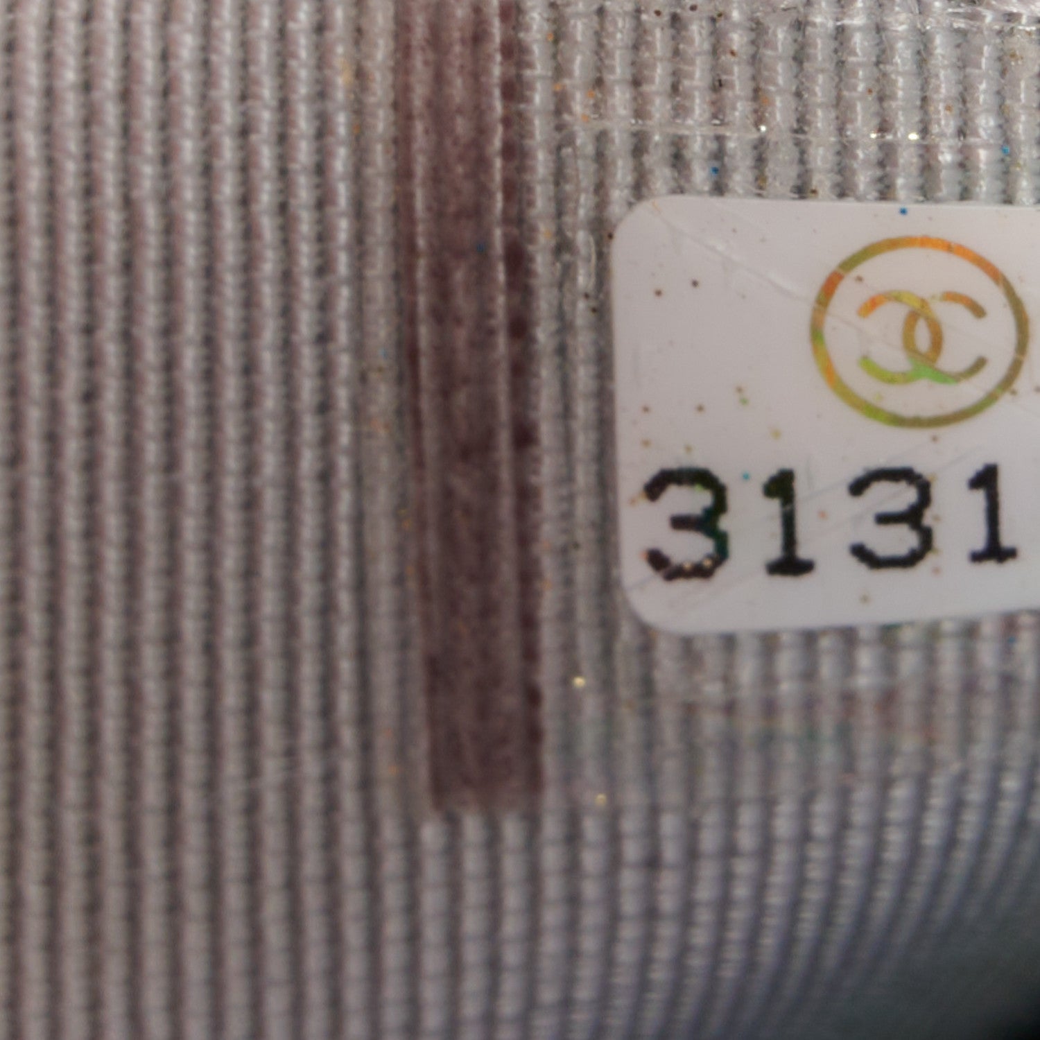 Chanel Iridescent Goatskin Quilted Wallet On Chain WOC Silver 8 of 12