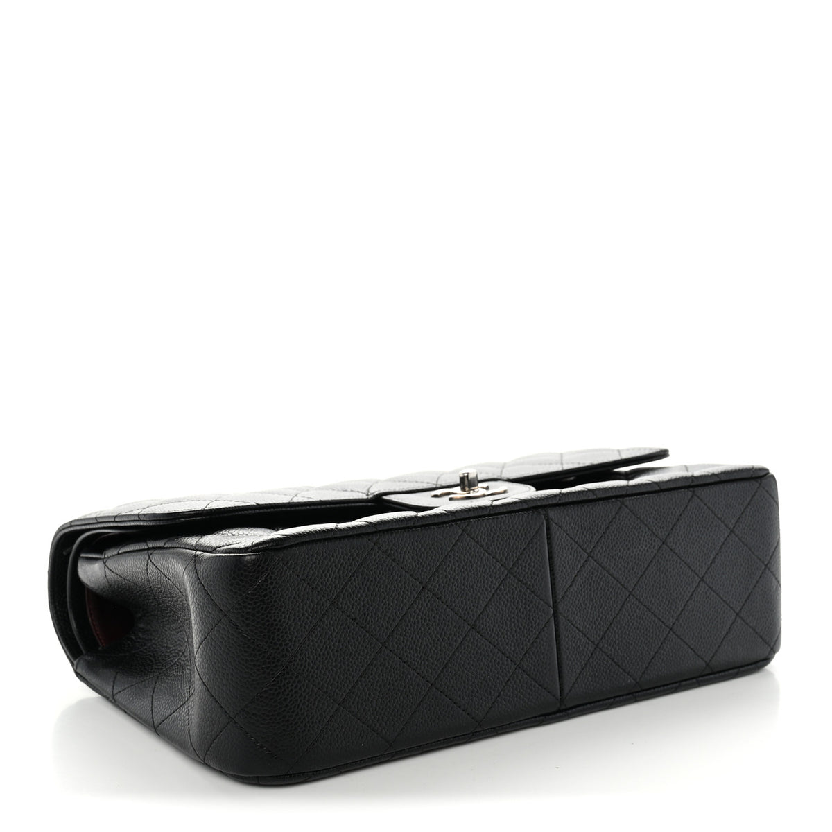 Chanel Caviar Quilted Jumbo Double Flap Black 4 of 11