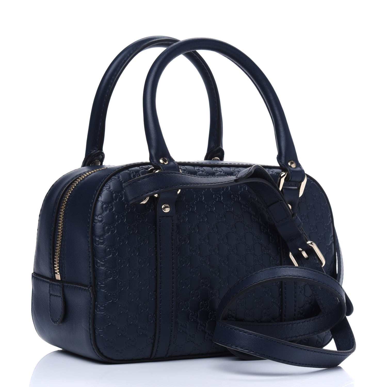 Gucci Soft Microguccissima Small Crossbody Bag Blue 2 of 4