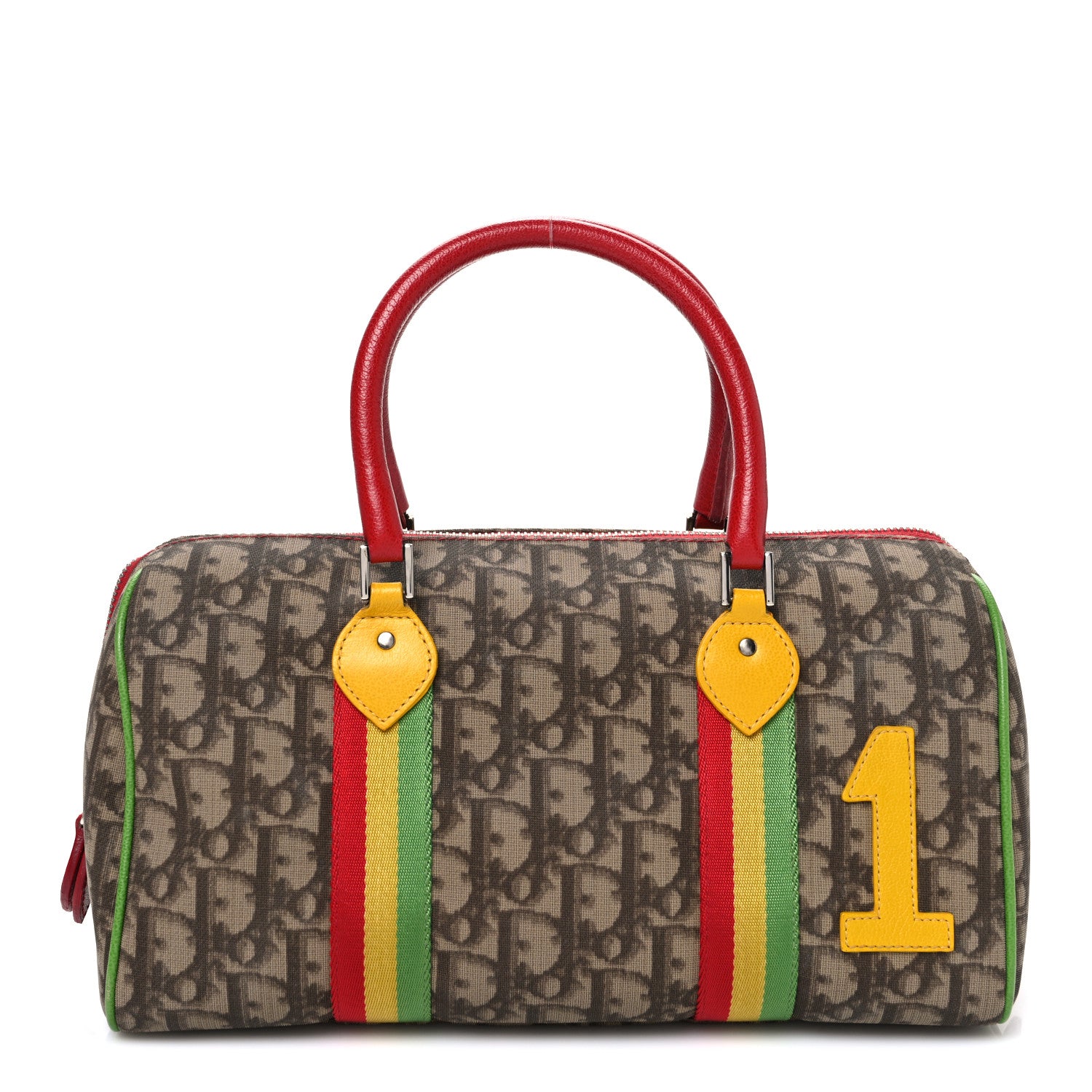 Christian Dior Monogram Rasta Boston Beige 1 of 11