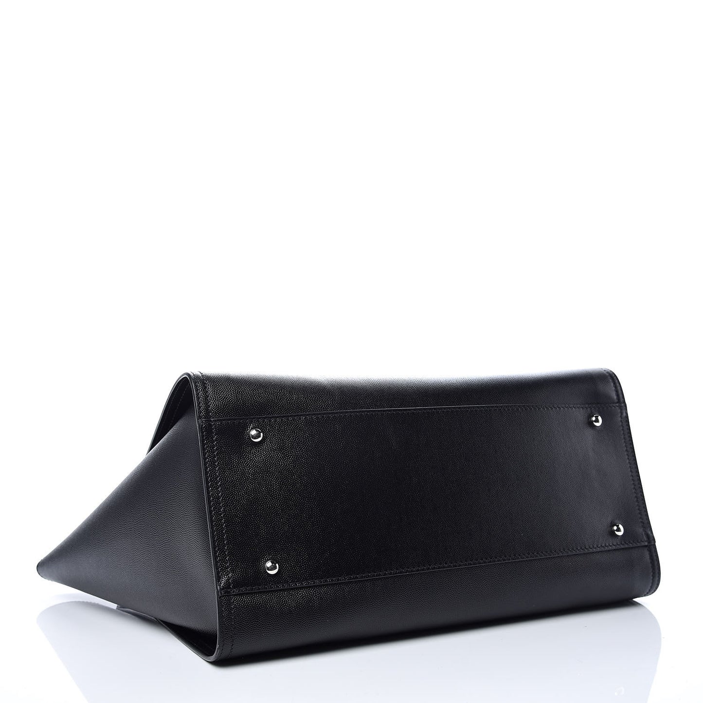 Caviar Large Studded Deauville Tote Black