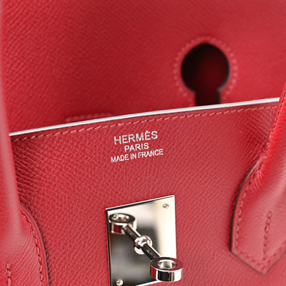 Hermes Epsom Birkin 35 Rouge Grenat 6 of 11