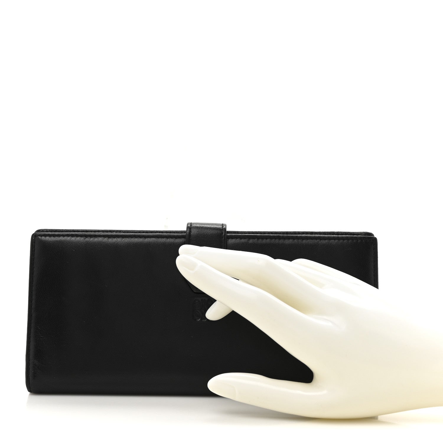 Loewe Calfskin Long Horizontal Wallet Black 2 of 10