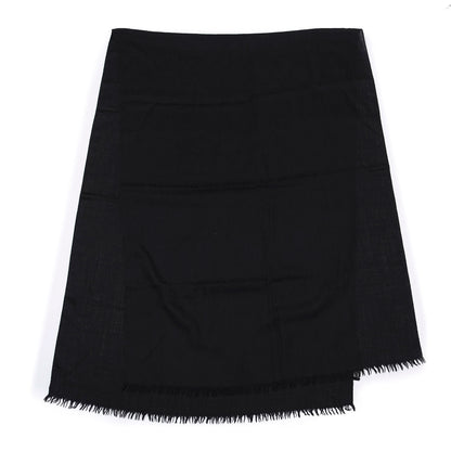 Gucci Wool Silk GG Monogram GGNat Scarf Black 2 of 6