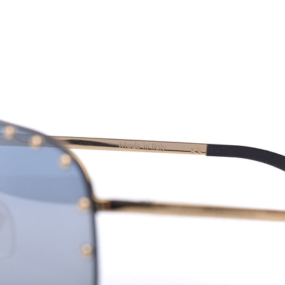 Louis Vuitton The Party Aviator Sunglasses Z0911U Blue 5 of 8