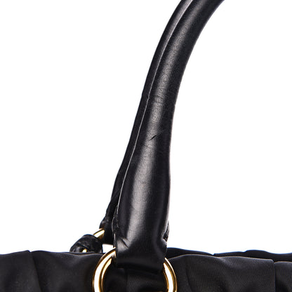 Prada Tessuto Nylon Gaufre Tote Black 10 of 13