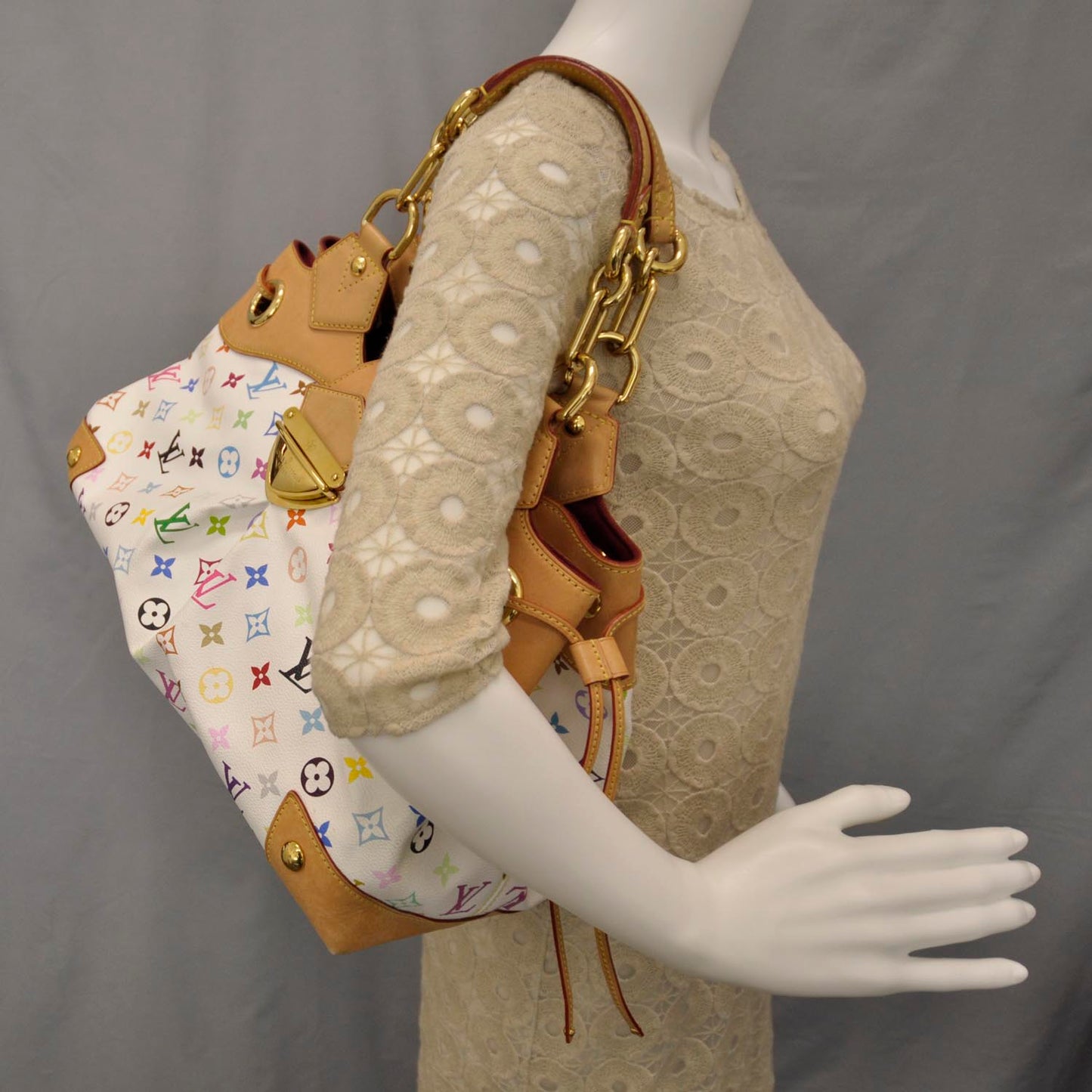 Monogram Multicolor Ursula White
