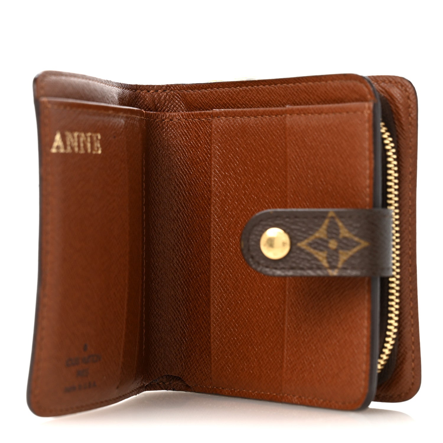 Louis Vuitton Monogram Compact Zippe Zipped Wallet 5 of 9