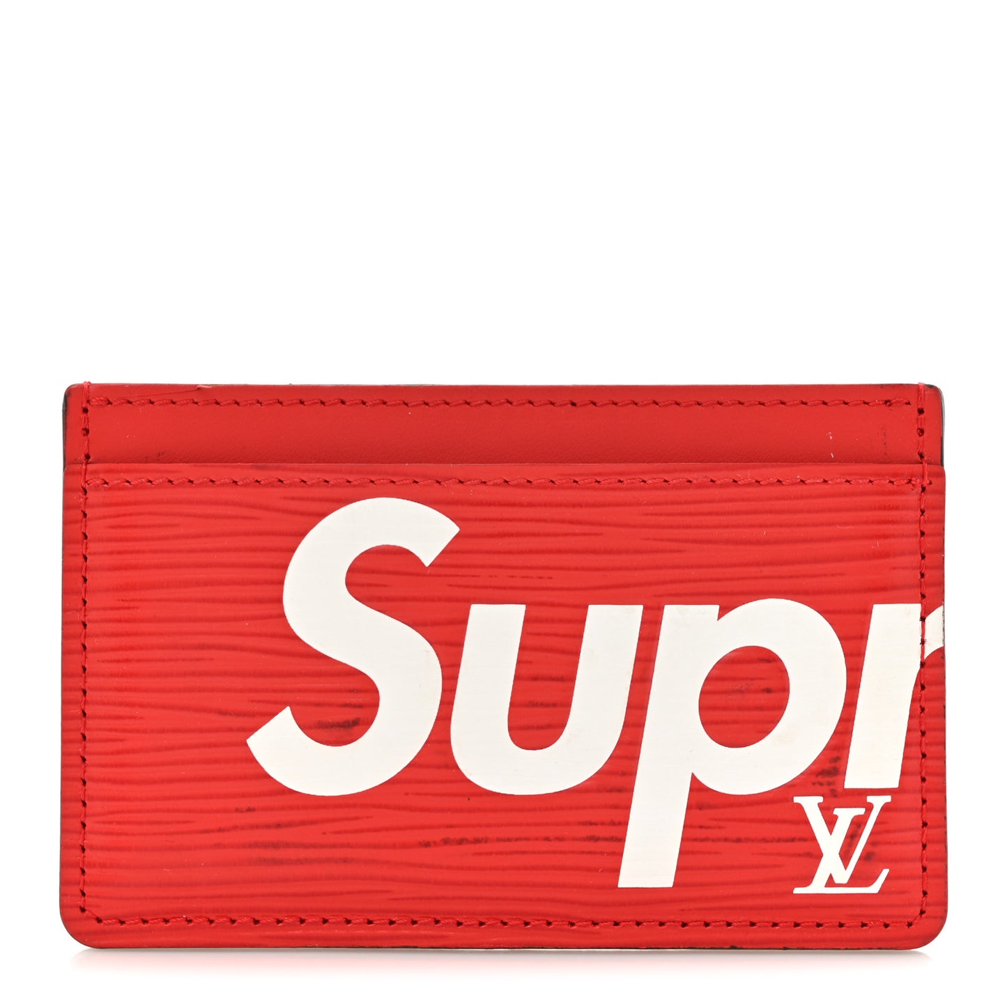 X SUPREME Epi Card Holder Red