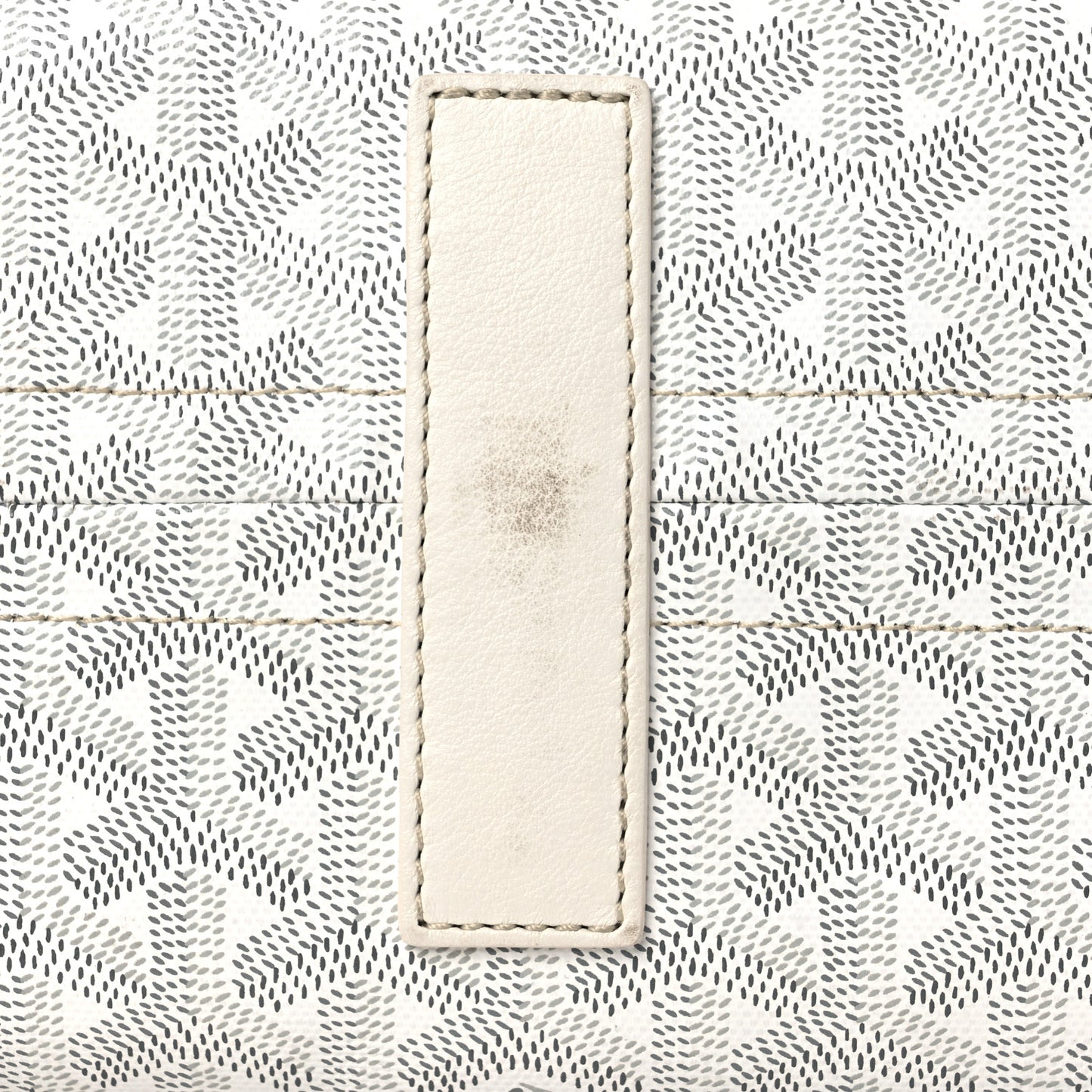 Goyardine Rouette PM White
