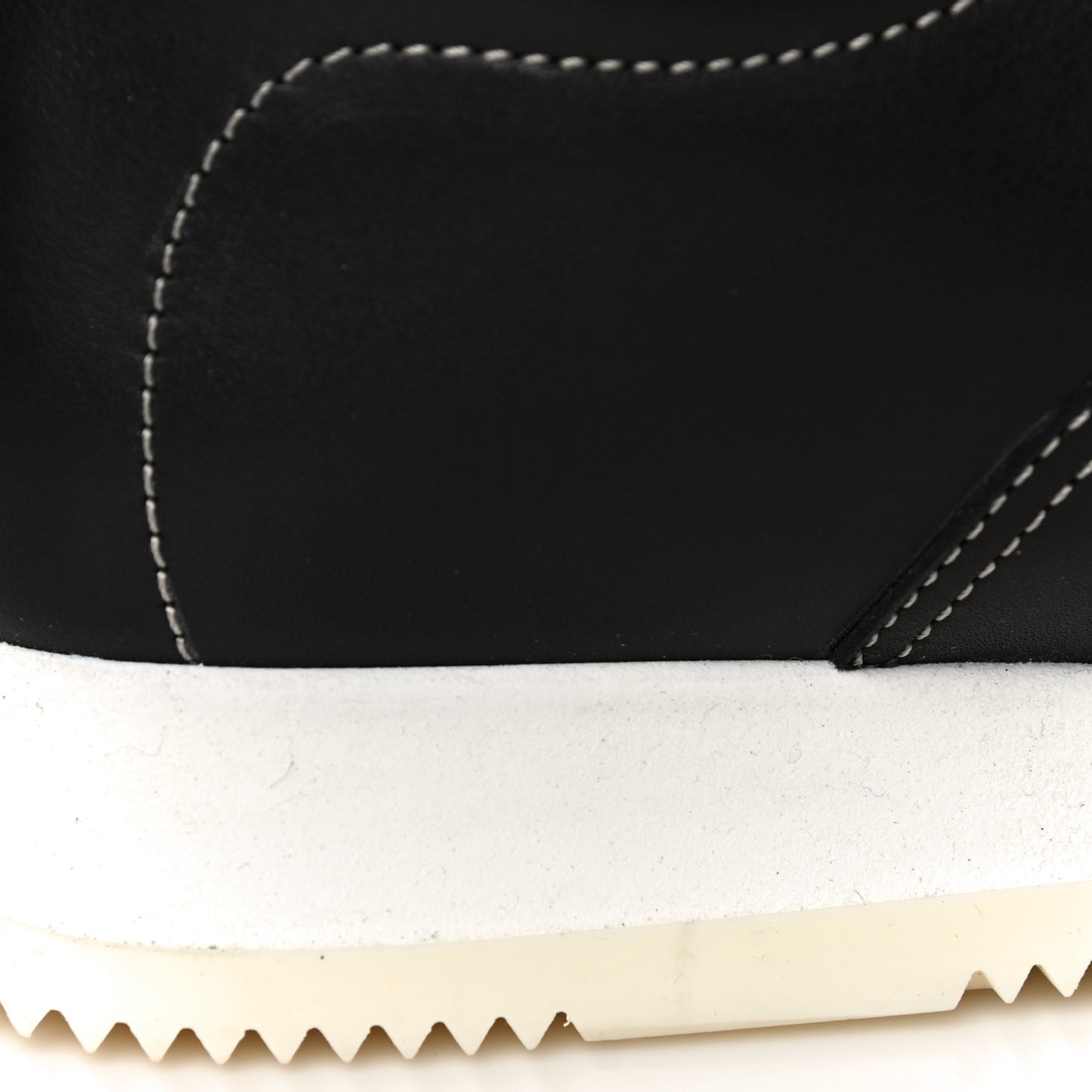 Calfskin Womens Quick Sneakers 38 Black