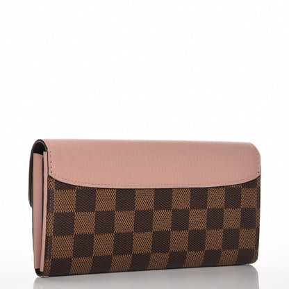 Louis Vuitton Damier Ebene Normandy Wallet Magnolia 3 of 7