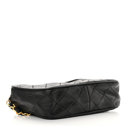 Chanel Lambskin Quilted Tassel Camera Case Black 4 of 13