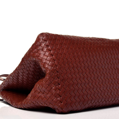 Bottega Veneta Nappa Intrecciato Large Seamless Tote Burnt Red 9 of 10