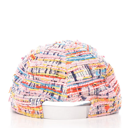 Chanel Tweed Cap Hat Multicolor 4 of 7