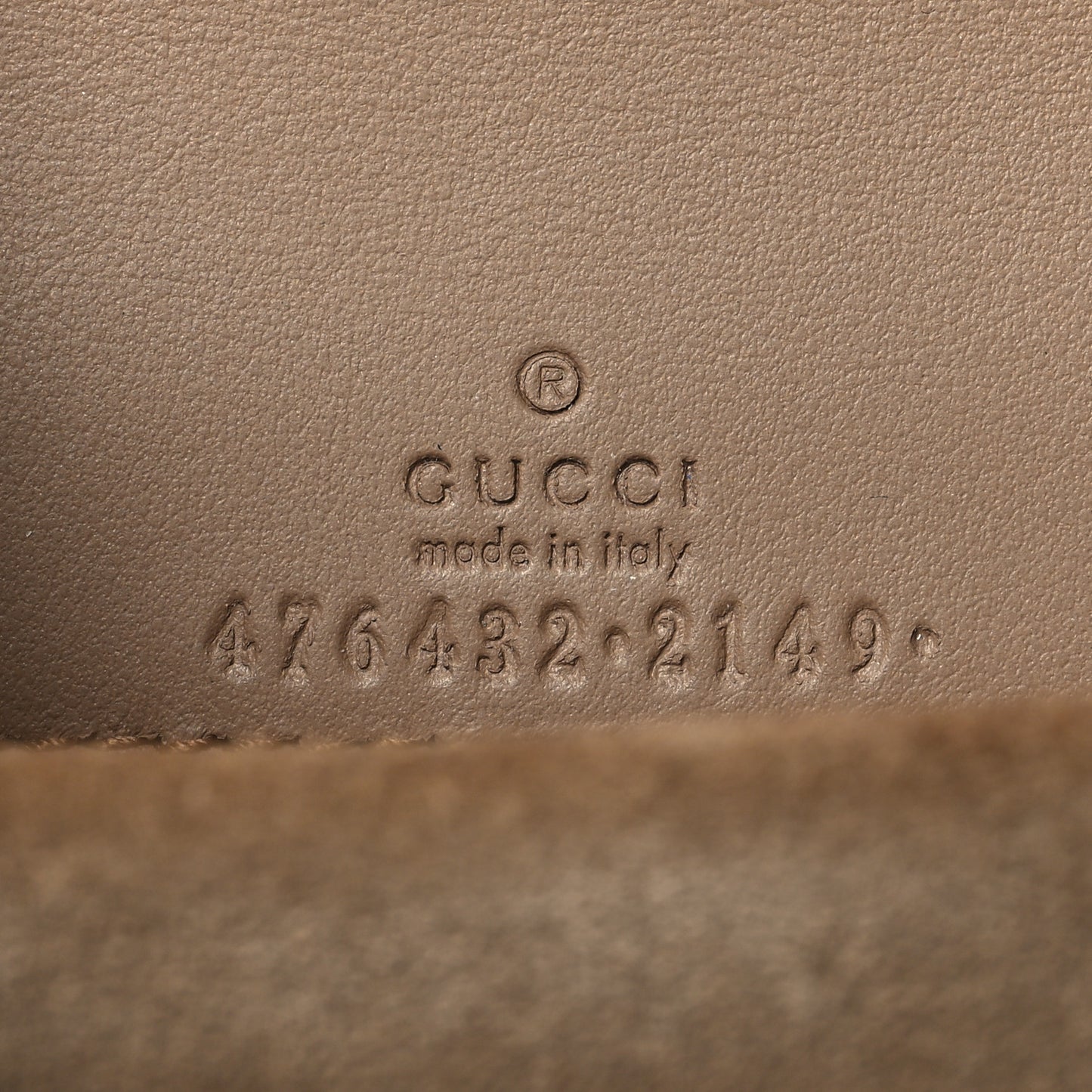 GG Supreme Monogram Super Mini Dionysus Shoulder Bag Taupe