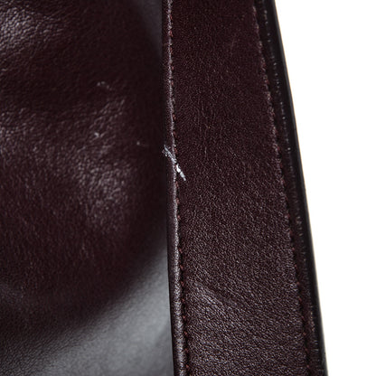 Saint Laurent Calfskin Medium Rider Bucket Bag Bordeaux 11 of 11