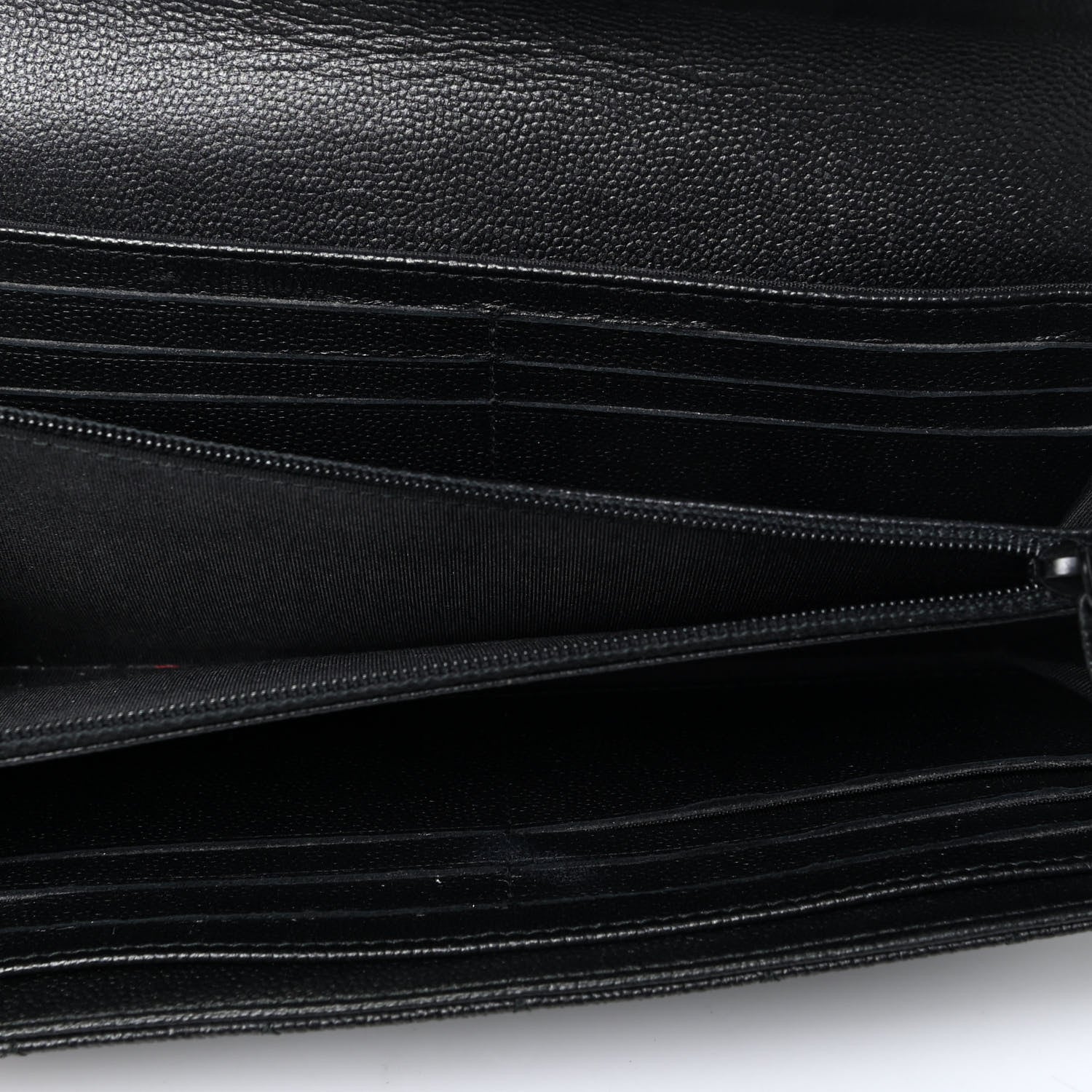 Chanel Caviar Quilted Boy Flap Wallet So Black 4 of 4