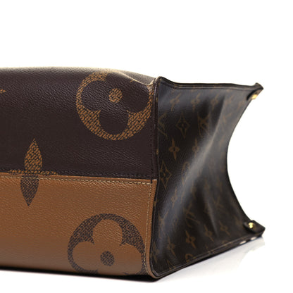 Louis Vuitton Reverse Monogram Giant Onthego MM 7 of 10