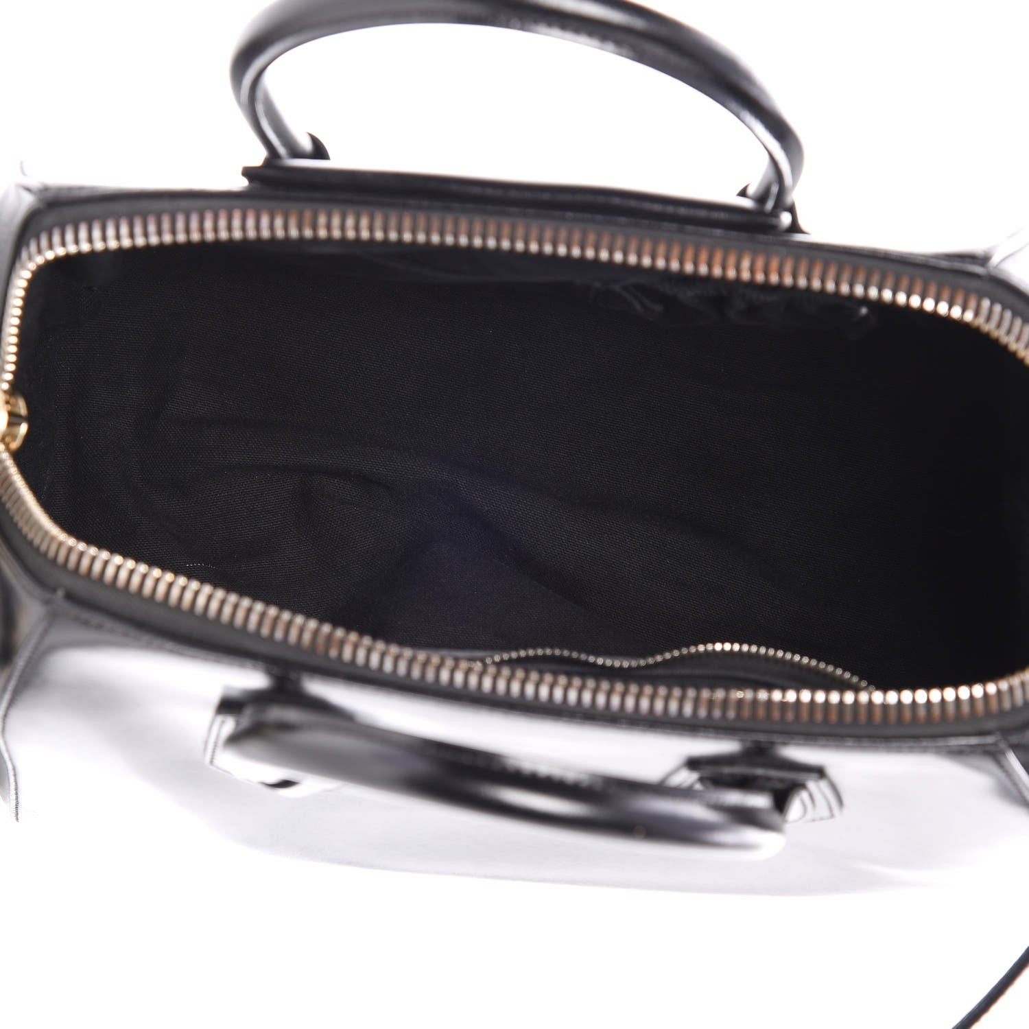Givenchy Shiny Lord Calfskin Medium Antigona Black 6 of 14