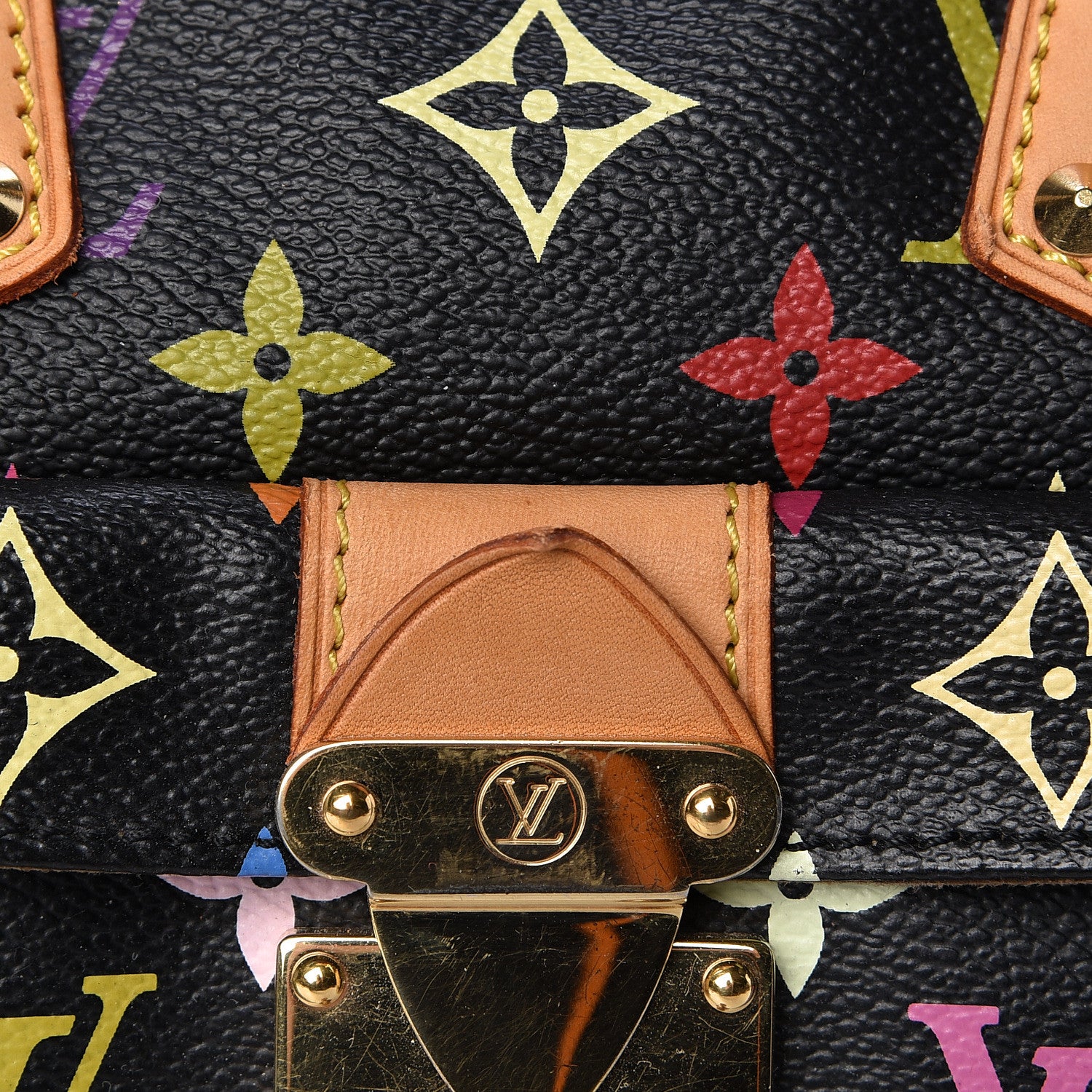 Louis Vuitton Monogram Multicolor Speedy 30 Black 14 of 15