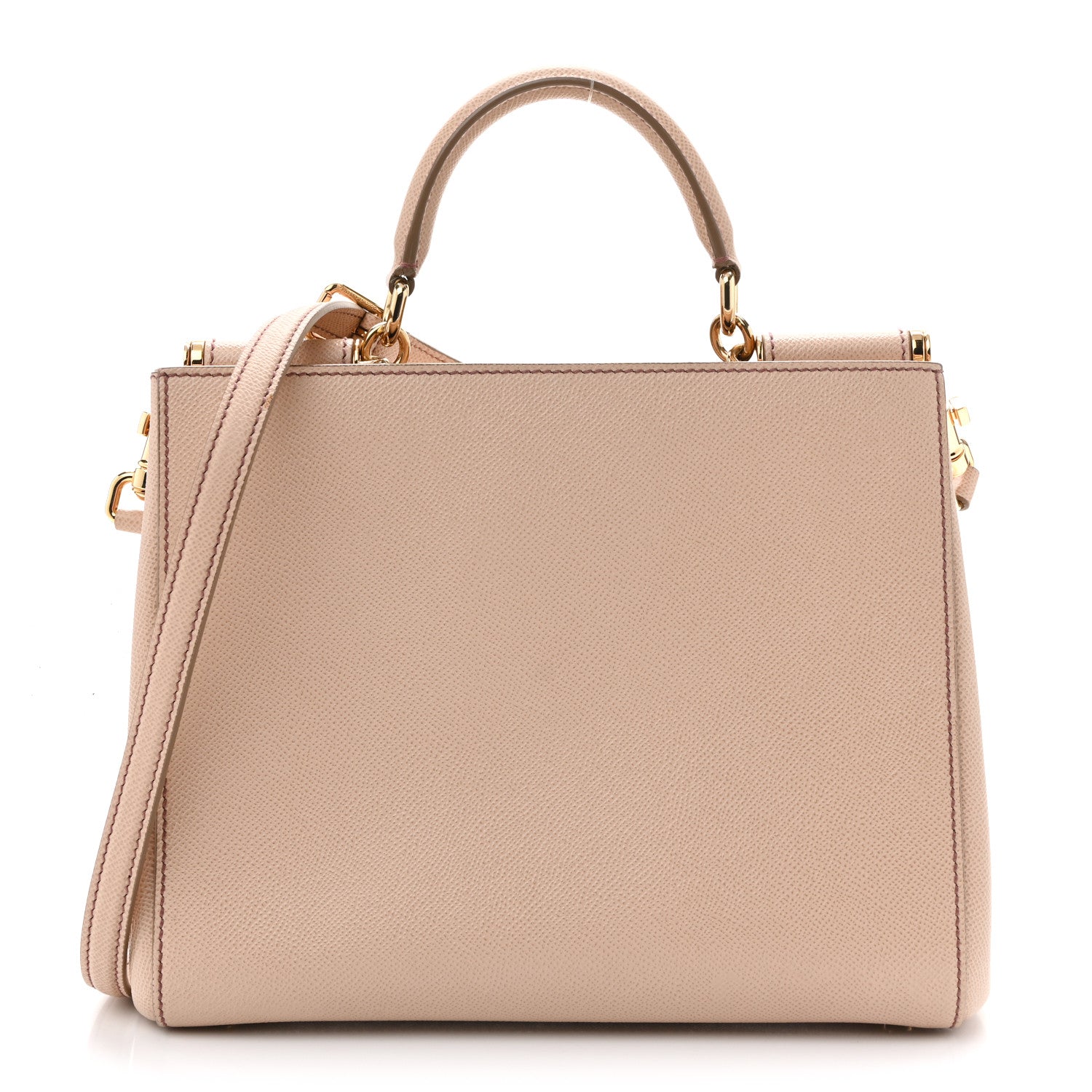Dolce & Gabbana Dauphine Miss Sicily Shopper Tote Beige 1 of 16