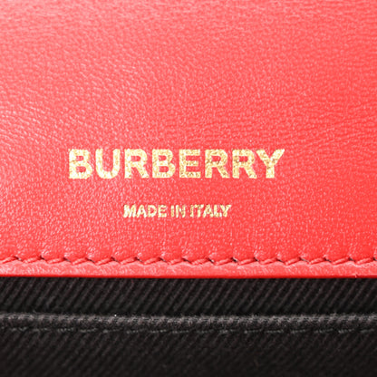 Burberry Lambskin Quilted Mini Lola Bag Bright Red 6 of 10