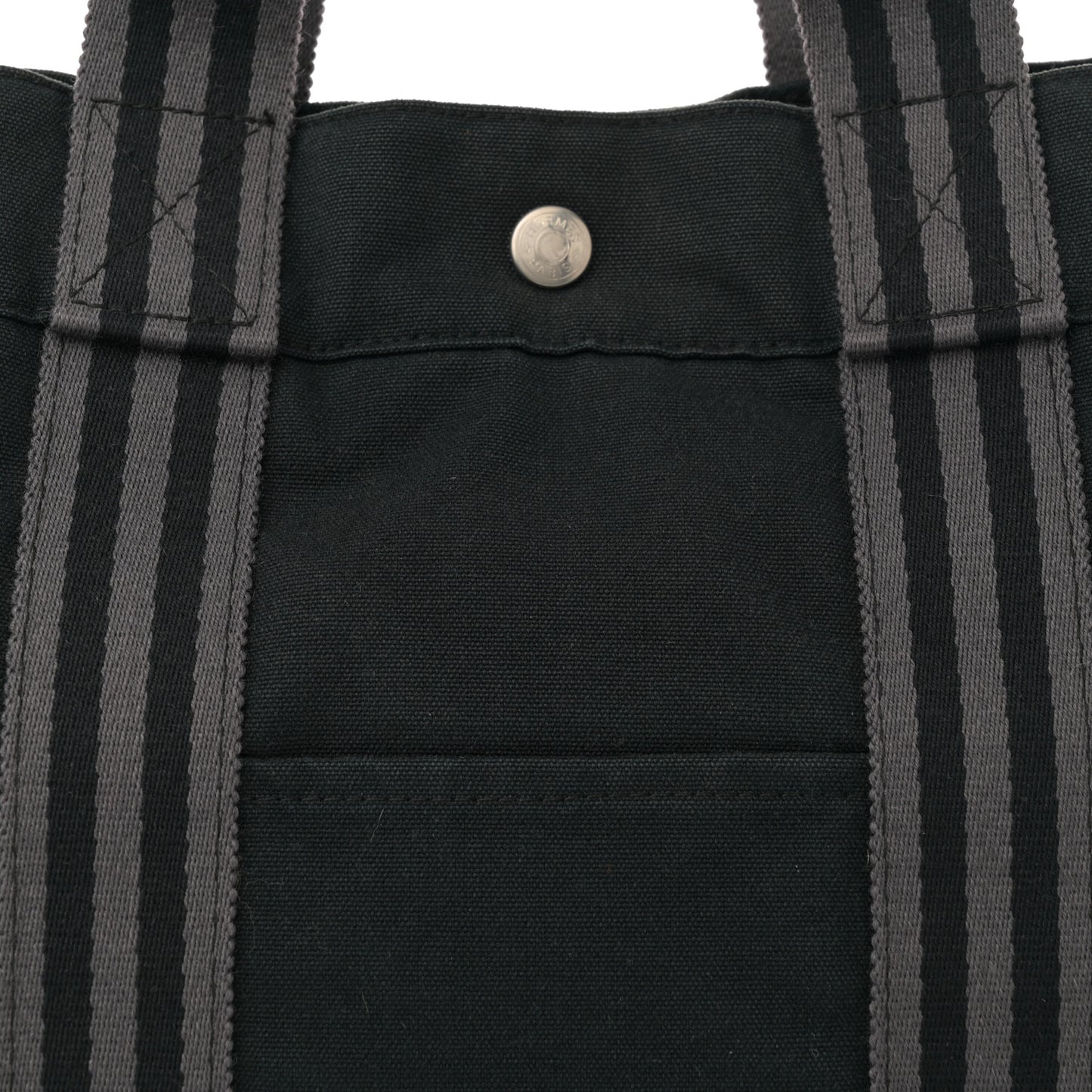 Canvas Herline MM Tote Grey