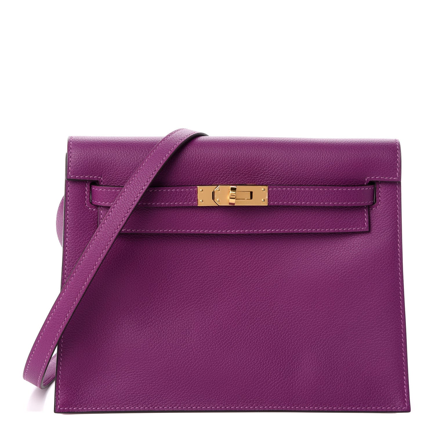 Hermes Evercolor Kelly Danse II Belt Bag Anemone 1 of 13