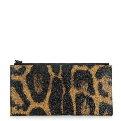 Louis Vuitton Monogram Animal Print Felicie Chain Wallet Zippered Insert 1 of 6
