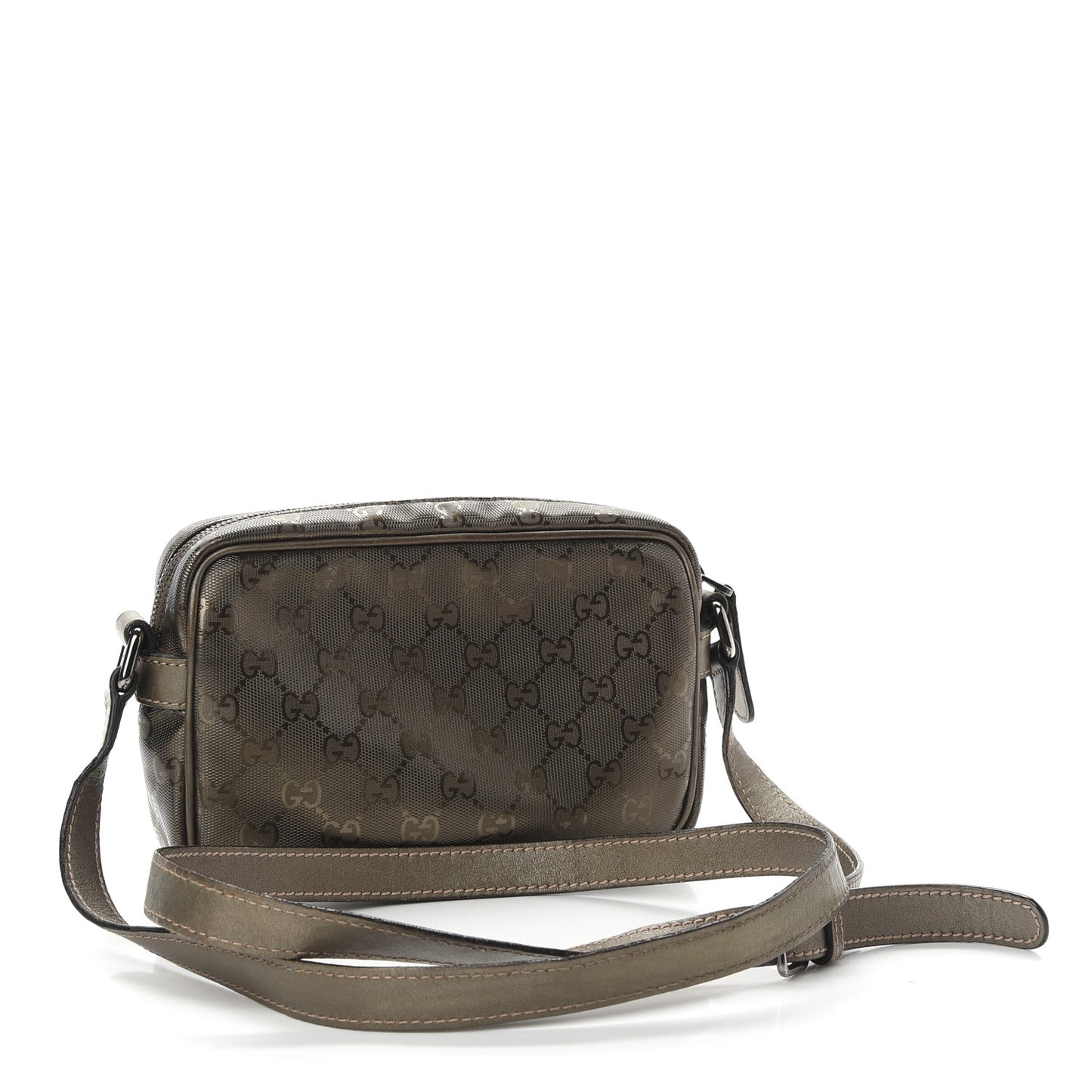 Imprime Monogram Small Shoulder Bag Silver