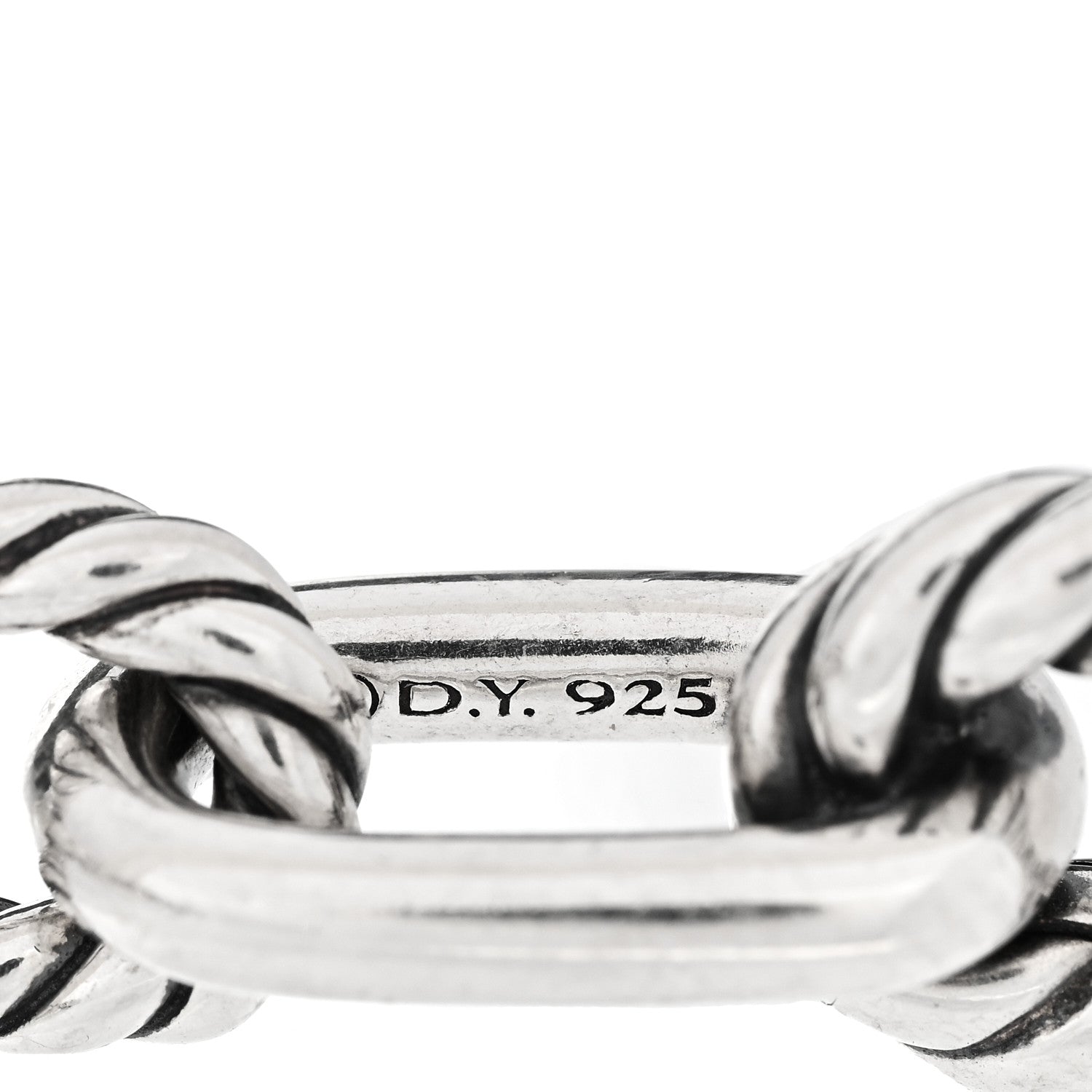David Yurman Sterling Silver 8.5mm Madison Chain Bracelet 4 of 4