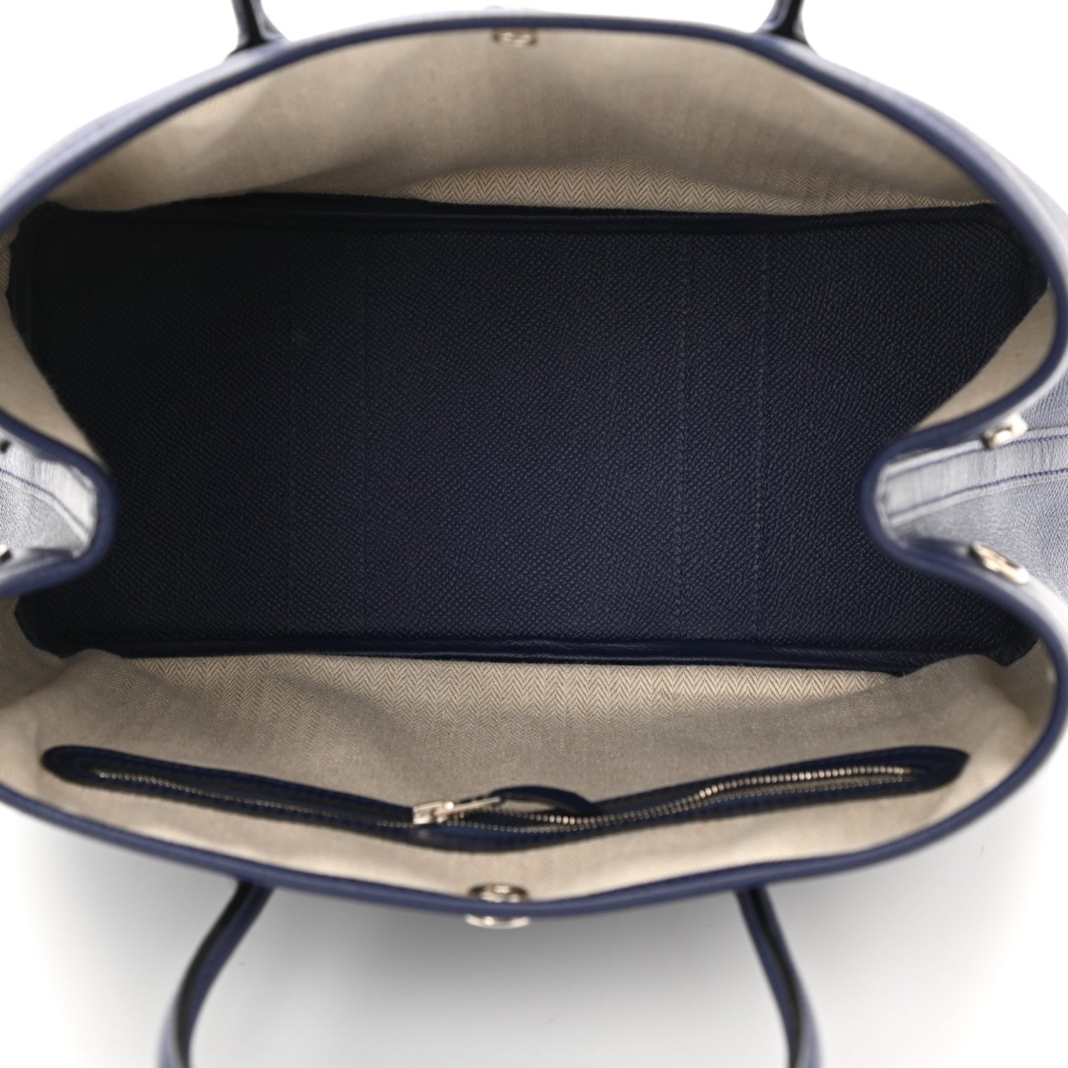 Hermes Epsom Garden Party 30 TPM Bleu Indigo 5 of 10
