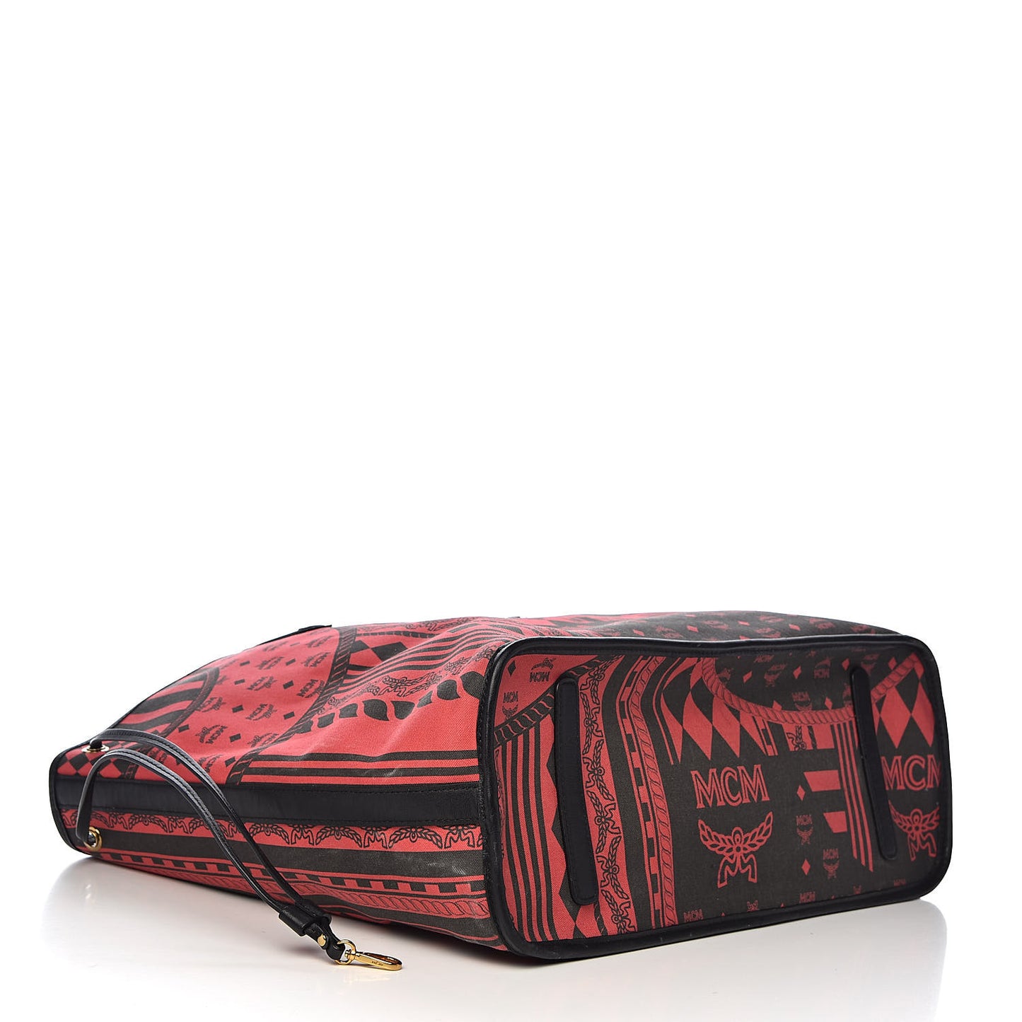 Visetos Large Liz Reversible Shopper Red Black
