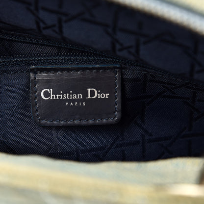 Christian Dior Denim Cannage Large Lady Dior Light Blue 6 of 10