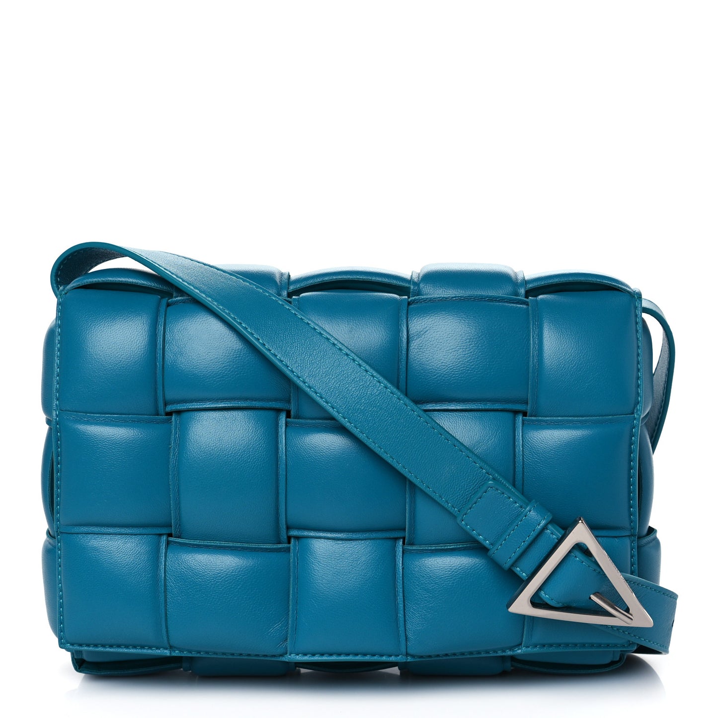 Nappa Maxi Intrecciato Padded Cassette Crossbody Bag Blaster