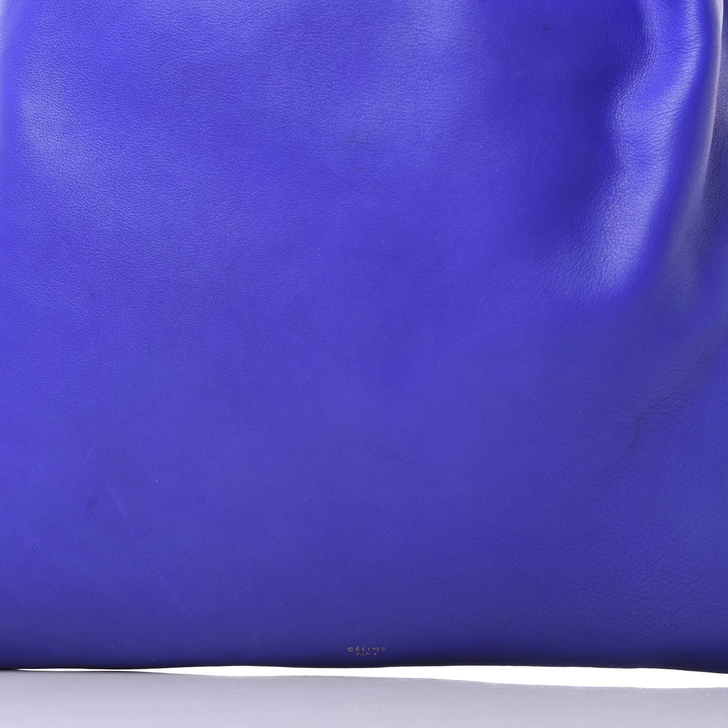 Celine Smooth Calfskin Triangle Open Sac Indigo 14 of 14